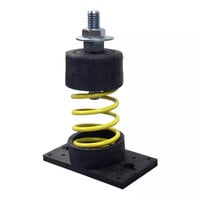 Canarm R-B-8860111 Silver / Blue 60 lb. Spring Vibration Isolator for GSQ, BI, IDB, 200, and 9200 Series