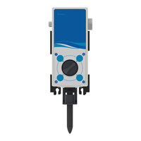 Seko ProMax PXB4A16U0000 4-Product Wall-Mount Venturi Chemical Dilution System with Button Activation and Air Gap Backflow Prevention - 4 GPM