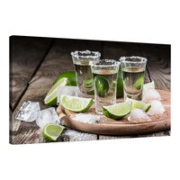 Elephant Stock 39" x 26" Tequila Shots Tray Canvas Wall Art