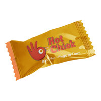 Customizable Yellow Buttermints with Gold Wrapper - 1,000/Case