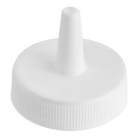 Choice Lid for 8, 12, and 24 oz. Standard Squeeze Bottles - 6/Pack