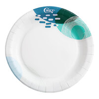 Choice 8 1/2" Lifestyle Series Light Weight Paper Plate - 125/Pack