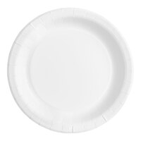 Choice 8 1/2" White Heavy Weight Paper Plate - 1000/Case