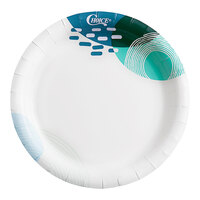 Choice 7" Lifestyle Series Medium Weight Paper Plate - 1000/Case