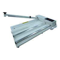 Sealer Sales 26" I-Bar Sealer with Flat Heating Element, Film Roller, and Sliding Cutter W-650IC - 110V, 800W