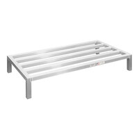 New Age 6000 Series 48" x 20" x 8" Aluminum Dunnage Rack - 2,000 lb. Capacity 6018