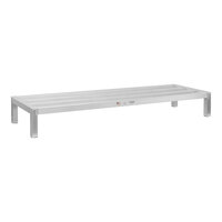 New Age 2000 Series 48" x 24" x 12" Aluminum Heavy-Duty Dunnage Rack - 2,500 lb. Capacity 2009