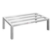 New Age 6000 Series 36" x 20" x 12" Aluminum Dunnage Rack - 2,000 lb. Capacity 6004