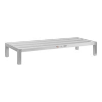 New Age 2000 Series 48" x 20" x 8" Aluminum Heavy-Duty Dunnage Rack - 2,500 lb. Capacity 2018