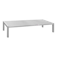 New Age 2000 Series 60" x 24" x 12" Aluminum Heavy-Duty Dunnage Rack - 2,000 lb. Capacity 2010