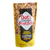DOT'S HOMESTYLE PRETZELS Honey Mustard Seasoned Pretzel Twists 16 oz. - 10/Case