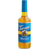 Torani Sugar-Free Mango Flavoring / Fruit Syrup 750 mL Glass Bottle