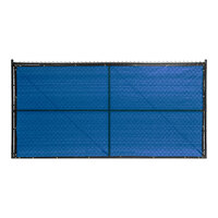 FenceScreen 200 Series Privacy Plus 8' x 50' Royal Blue HDPE Privacy Fence Screen PS200-50-78RB