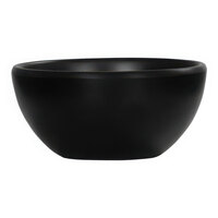 Cal-Mil Oslo 6 oz. Black Round Melamine Ramekin