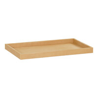 Cal-Mil Renew 20" x 11 3/4" x 1 1/2" Faux Wood Room Service Tray 23435-122