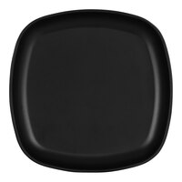 Cal-Mil Oslo 8" Black Square Melamine Plate