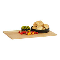 Cal-Mil Sydney 20" x 12" x 3/4" Oak Rectangular Serving Board