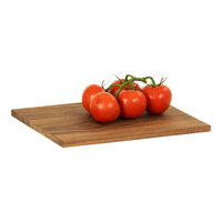 Cal-Mil Sydney 12" x 10" x 3/4" Walnut Rectangular Serving Board