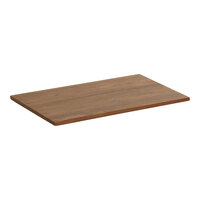 Cal-Mil Sydney 20" x 12" x 3/4" Walnut Rectangular Serving Board