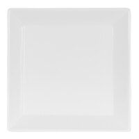 Cal-Mil Square 10" White Melamine Plate