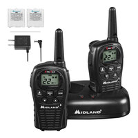 Midland Black FRS Two-Way Radio Bundle LXT500VP3