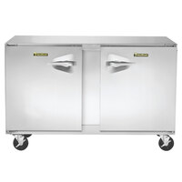 Traulsen ULT48-LR-SB 48" Undercounter Freezer with Left and Right Hinged Doors and Stainless Steel Back