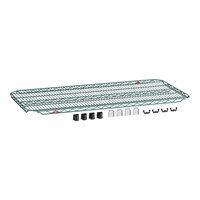 Metro EZA-2448NK3 Super Erecta EZ-ADD 24" x 48" Metroseal Green Wire Shelf