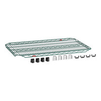 Metro EZA-2436NK3 Super Erecta EZ-ADD 24" x 36" Metroseal Green Wire Shelf