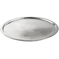 Tablecraft RPD21 21" Round Stainless Steel Tray