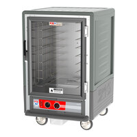 Metro C535-HFC-4-GY C5 3 Series Heated Holding Cabinet with Clear Door - Gray