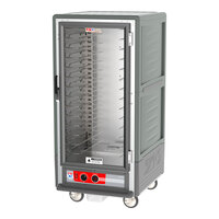 Metro C537-HFC-U-GY C5 3 Series Heated Holding Cabinet with Clear Door - Gray