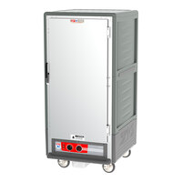 Metro C537-HFS-U-GY C5 3 Series Heated Holding Cabinet with Solid Door - Gray