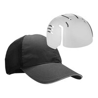 Ergodyne Skullerz 8946 Black Standard Baseball Cap with Bump Cap Insert 23402