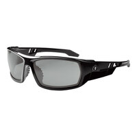 Ergodyne Skullerz ODIN Safety Glasses with Black Frame and Polarized Smoke Lenses 50031