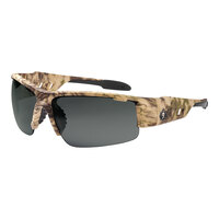 Ergodyne Skullerz DAGR Safety Glasses with Kryptek Highlander Frame and Polarized Smoke Lenses 52331