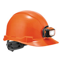 Ergodyne Skullerz 8970LED Orange Type 1 Class E Premium Cap-Style Hard Hat with LED Light and 4-Point Ratchet Suspension 60143