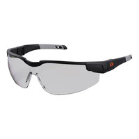 Ergodyne Skullerz DELLENGER Anti-Scratch Anti-Fog Safety Glasses with Matte Black Frame and Indoor / Outdoor Lenses 50068