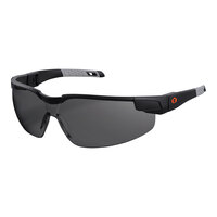 Ergodyne Skullerz DELLENGER Anti-Scratch Anti-Fog Safety Glasses with Matte Black Frame and Smoke Lenses 50067