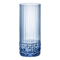 Bormioli Rocco America '20s from Steelite International 13.5 oz. Blue Long Drink Glass - 24/Case