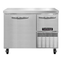 Continental Refrigerator FA43N 43" Extra-Deep Worktop Freezer with 1 Full Door and 1 Half Door - 12 Cu. Ft.