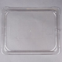 Carlisle 10236U07 StorPlus 1/2 Size Clear Universal Flat Lid