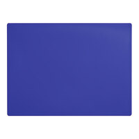 Thunder Group 24" x 18" x 1/2" Blue Polyethylene Cutting Board