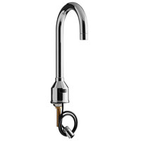Waterloo Deck-Mount Hands-Free Sensor Faucet with 4 3/8" Gooseneck Spout and 0.5 GPM