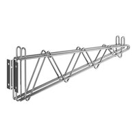 Regency 21" Deep Double Wall-Mount Bracket for Adjoining Chrome Wire Shelving