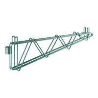 Regency 24" Deep Double Cantilever Bracket for Adjoining Green Epoxy Wire Shelving