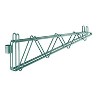 Regency 21" Deep Double Cantilever Bracket for Adjoining Green Epoxy Wire Shelving