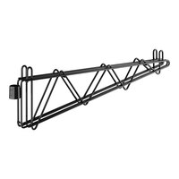 Regency 24" Deep Double Cantilever Bracket for Adjoining Black Epoxy Wire Shelving