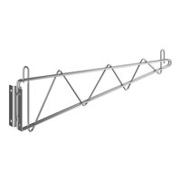 Regency 24" Deep Wall-Mount Bracket for Stainless Steel Wire Shelving - 2/Case