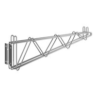 Regency 24" Deep Double Wall-Mount Bracket for Adjoining Stainless Steel Wire Shelving