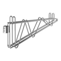 Regency 14" Deep Double Cantilever Bracket for Adjoining Stainless Steel Wire Shelving